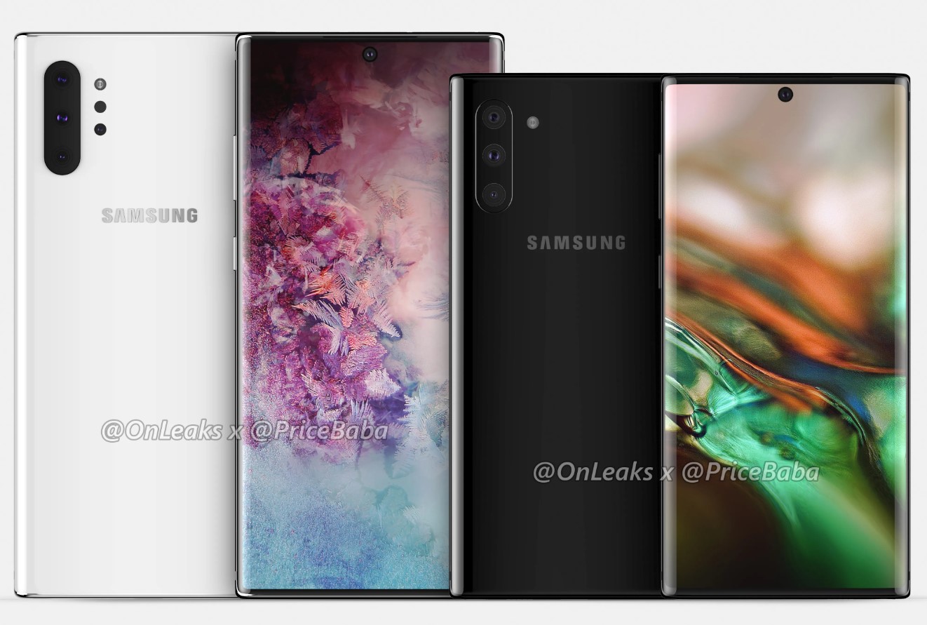 Samsung Galaxy Note 10 Pro’s new renders
