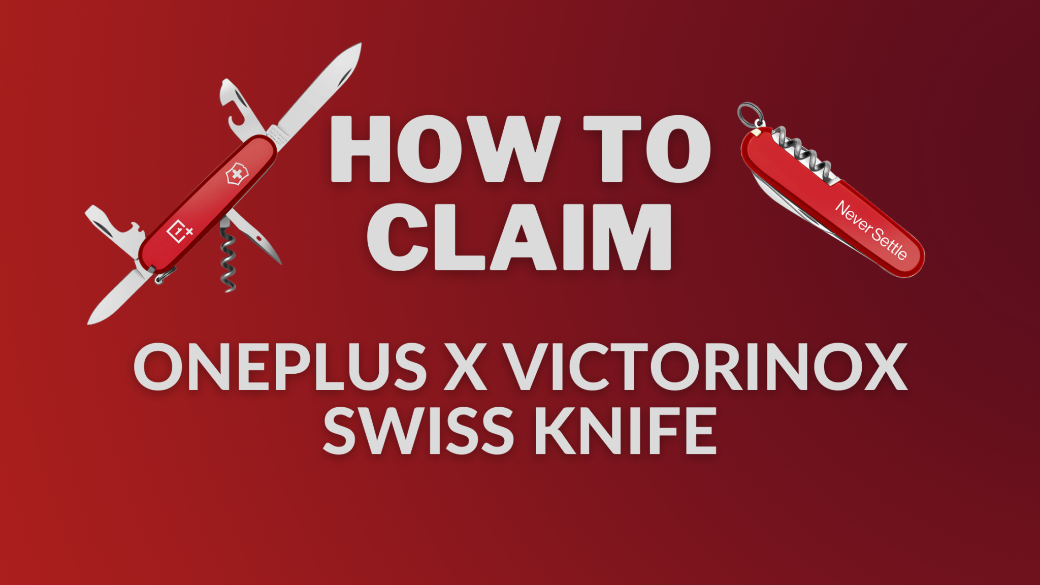 OnePlus Victorinox Swiss Knife